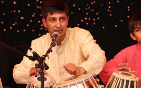 Auckland tabla player Basant Madhur