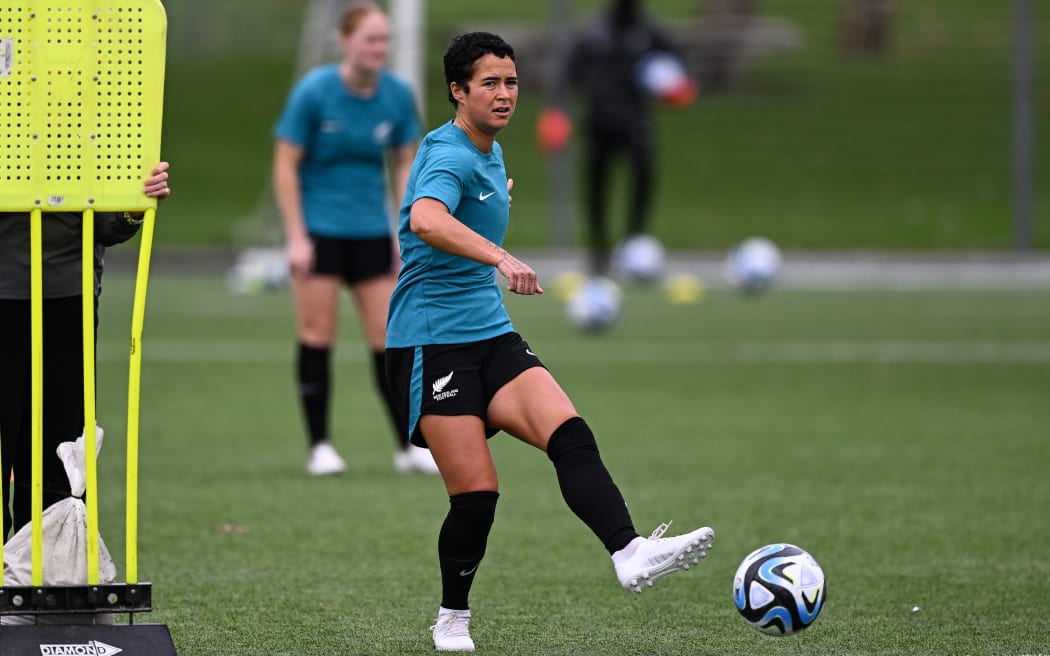 New Zealand Football Ferns Malia Steinmetz.
