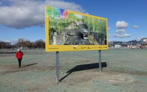 The site for a planned a network of multi-million-dollar apartments in central Christchurch.