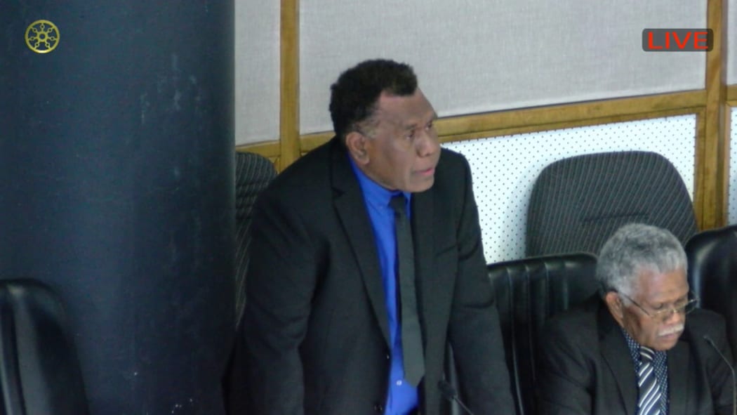 Former Solomon Islands' MP, Jamie Vokia, who was ousted from parliament on Friday 15 February 2020, through a successful election petition in thecountry's High Court.