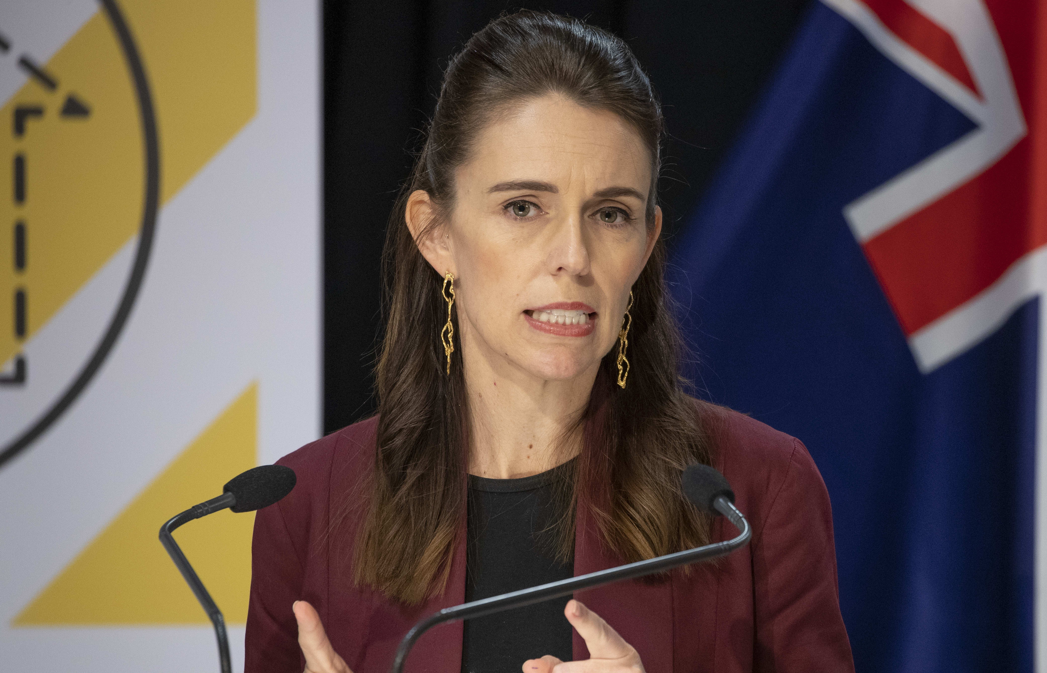 Prime Minister Jacinda Ardern during the All of Government Covid-19 update media conference, at Parliament, on Day 33 of the Covid-19 coronavirus lockdown. 27 April, 2020.