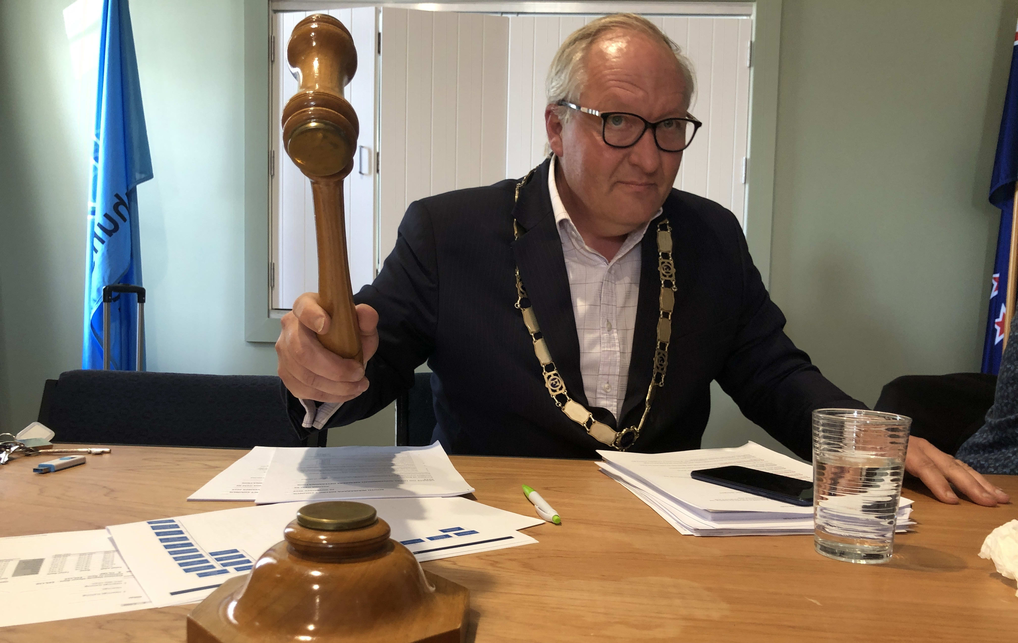 File photo: South Wairarapa Mayor Alex Beijen.