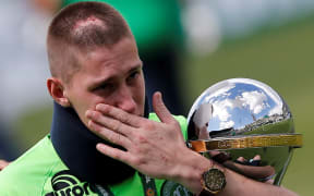 Chapecoense goalkeeper Jackson Follmann.