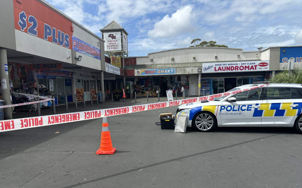 A person was critically injured during a robbery on Dawson Road in Auckland's Clover Park on Saturday.