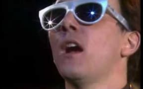 Still from "Video Killed the Radio Star" by the Buggles (1979)
