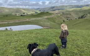 Tad Whittle on Makatote. He is the fifth generation on the family farm.