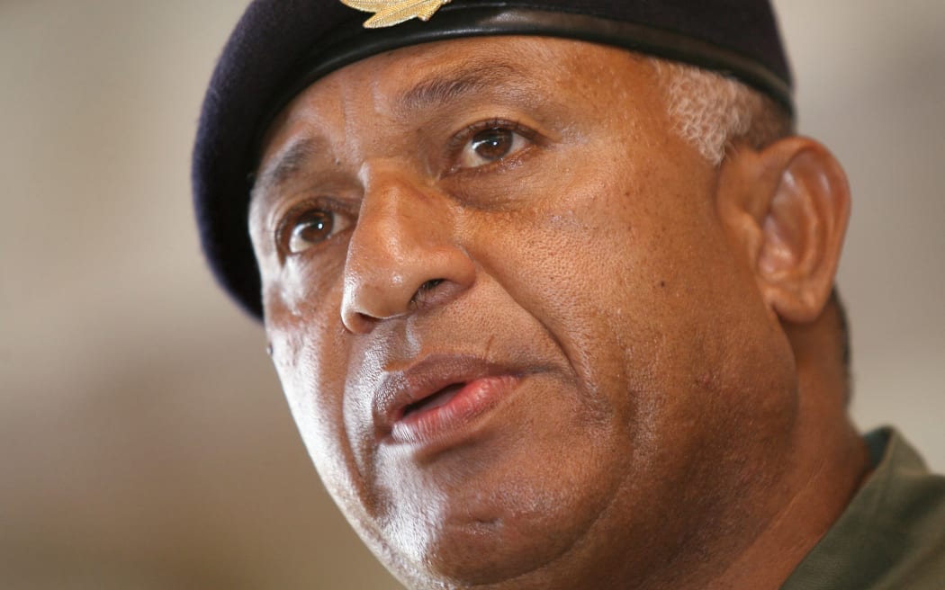Fiji First leader Frank Bainimarama.