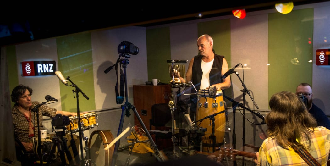 From left: Hamish Kilgour, Gary Hunt, Zac Arnold, Hollie Fullbrook
