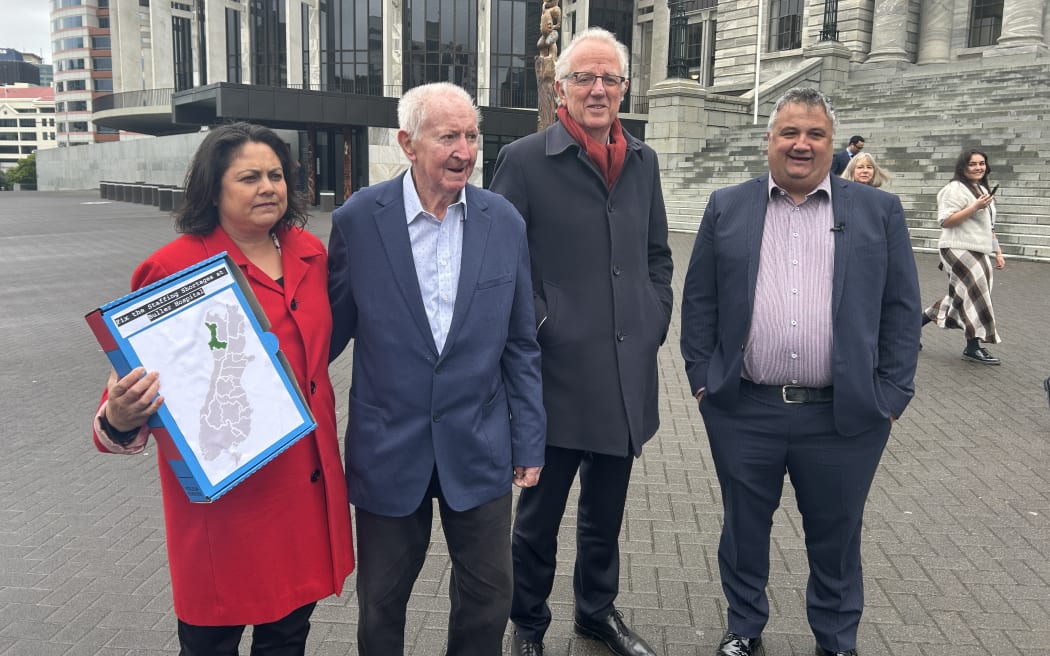 Ayesha Verrall, George Mulholland, Greg O’Connor and Malcolm Mulholland