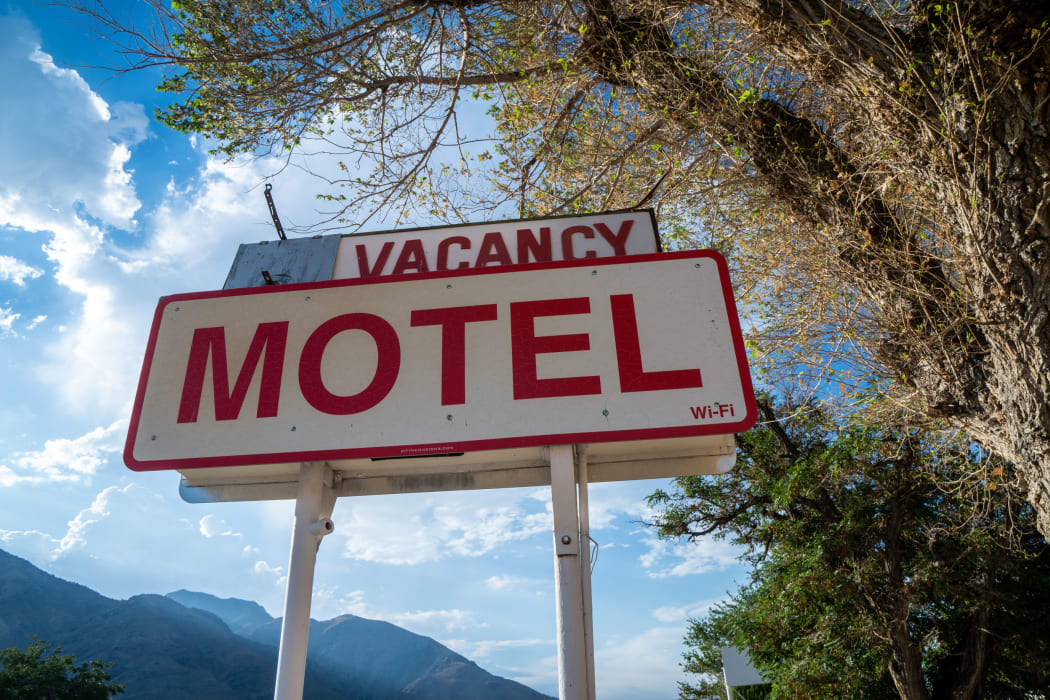 Motel generic sign United States