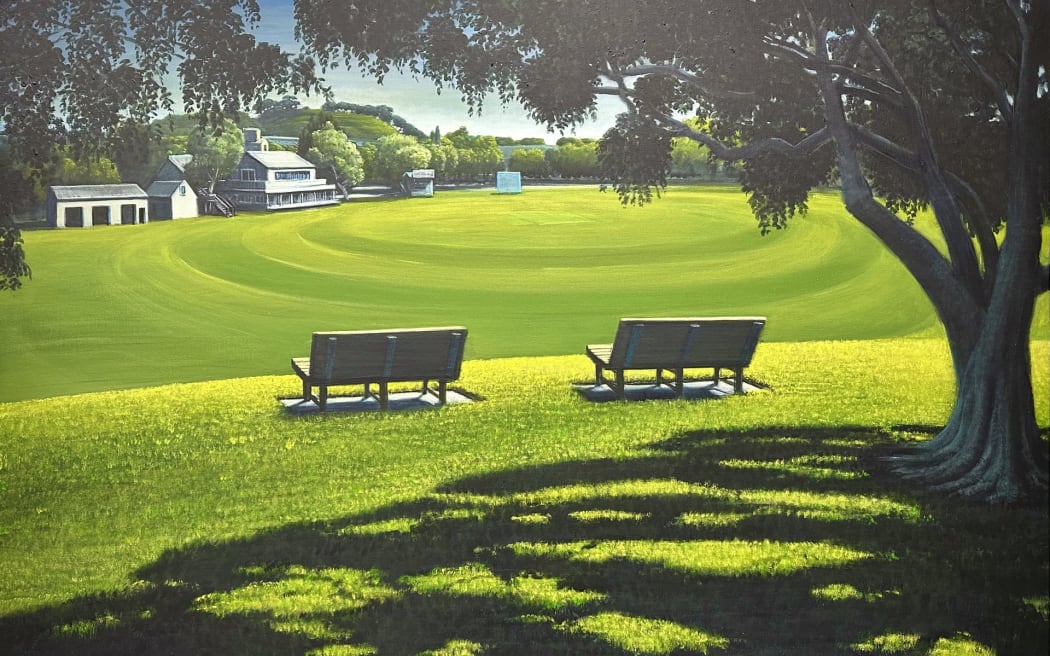 Under the Olives Behind Fine Leg - Josh Lancaster