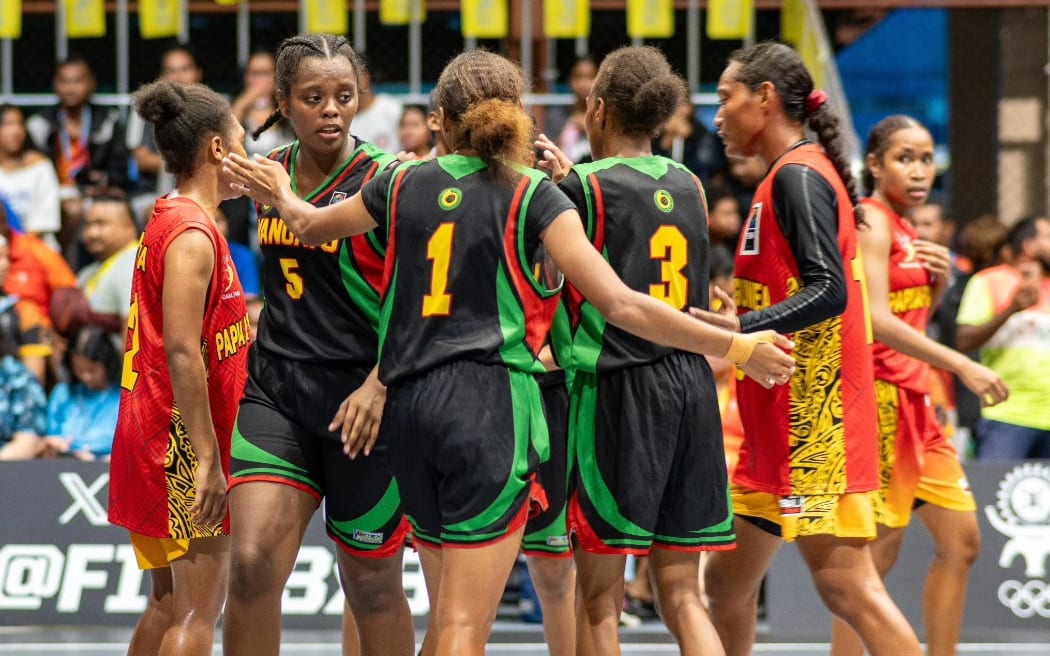 PNG v Vanuatu, 3x3 basketball