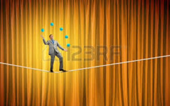 risk tight rope