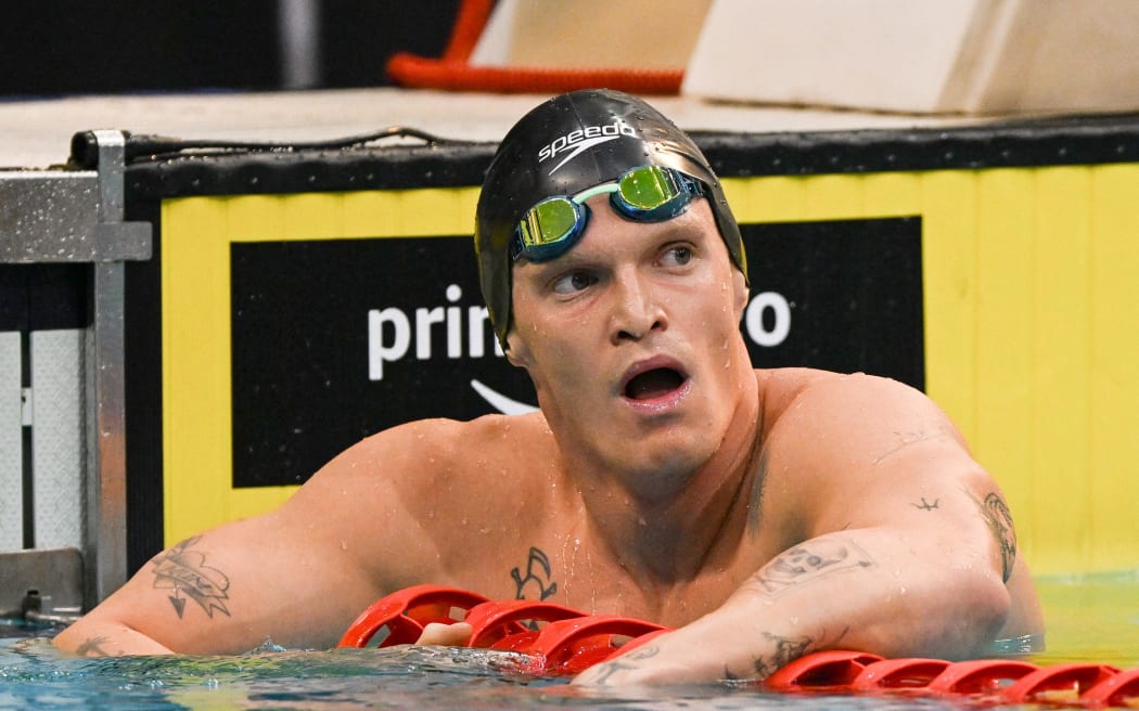 Australian swimmer Cody Simpson.