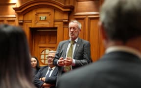 MEP Seán Kelly visiting NZ Parliament