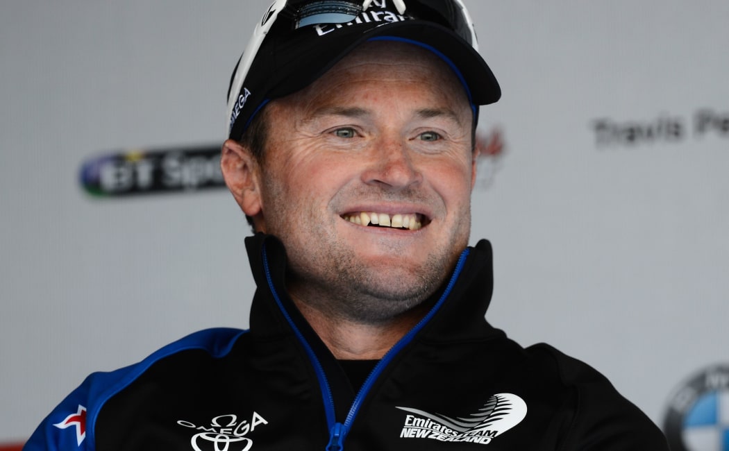 Glenn Ashby skipper of Emirates Team NZ.