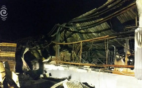 Factory destroyed by fire had no sprinklers or alarms