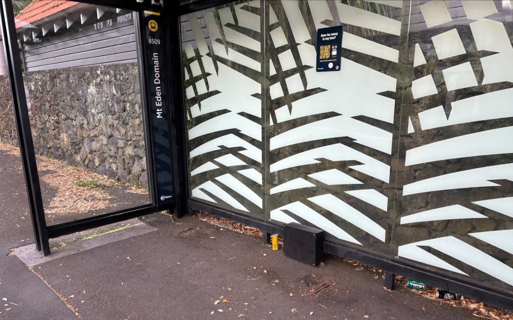 Benches have been disappearing from bus shelters across Auckland.