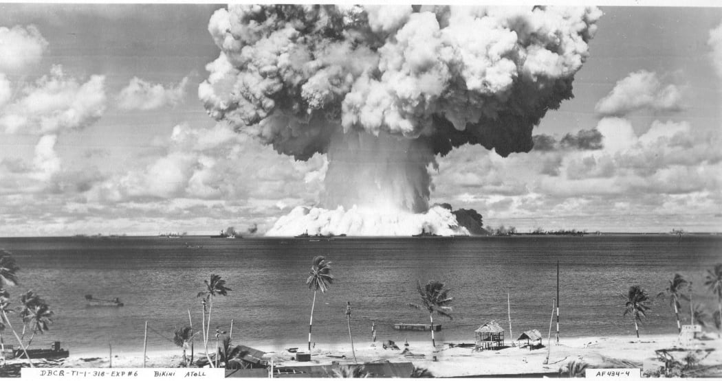 Bikini Atoll test "BAKER" in 1946