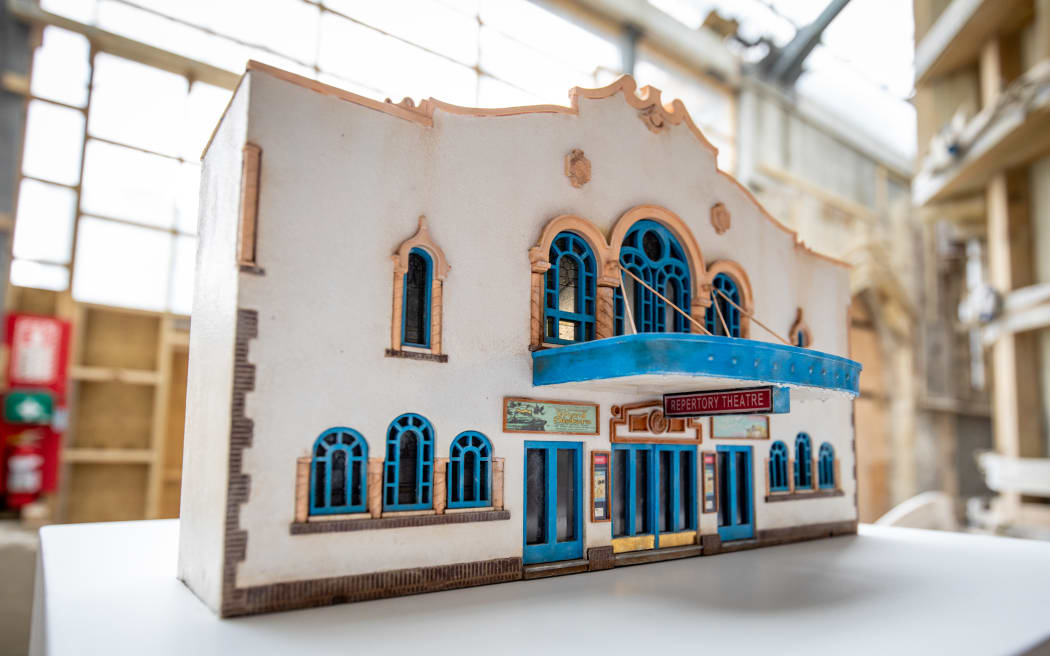 Christchurch miniatures made by Mike Beer