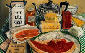 British wartime rations (full of carbs, starch and fat).