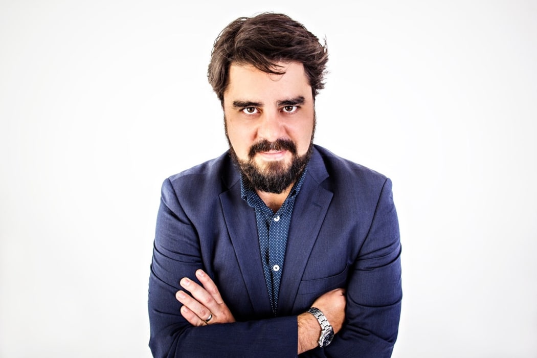 Ben Hurley says his comedy career started with a worn out couch