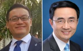 Labour MP Raymond Huo and National MP Jian Yang