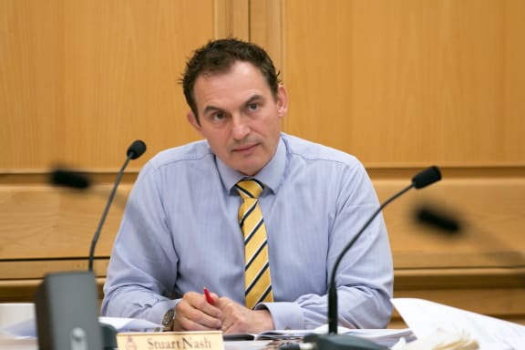 Labour MP Stuart Nash on the Law and Order select committee.