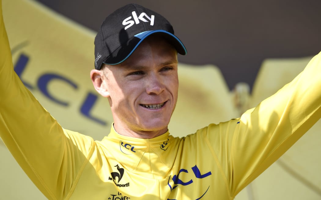The British cyclist Chris Froome.