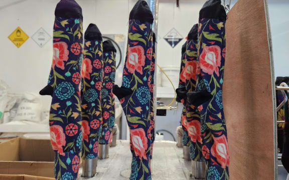 Norsewear makes a variety of socks, beanies and scarves, with wool mostly sourced from New Zealand