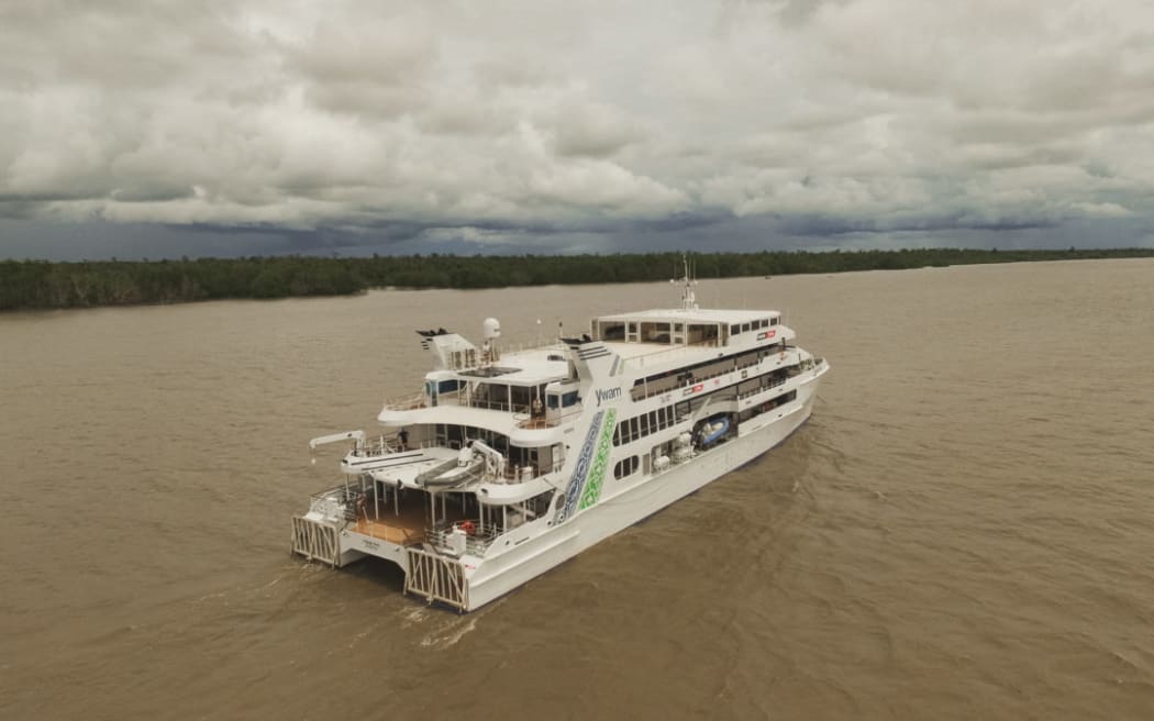 The MV YWAM PNG ship is supporting a medical team working in PNG's Western Province.