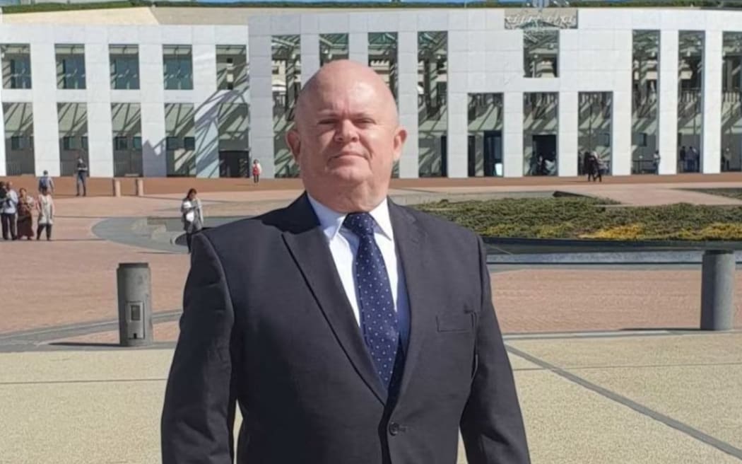 Peter Cowell has claimed to be an admiral for 25 years. (Supplied)