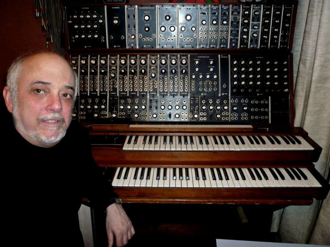 Craig Leon in the studio
