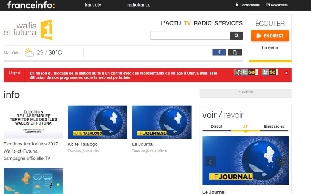 Broadcaster troubled by blockade