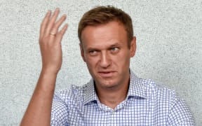 Russian opposition leader Alexei Navalny attends a hearing at a court in Moscow on June 24, 2019.