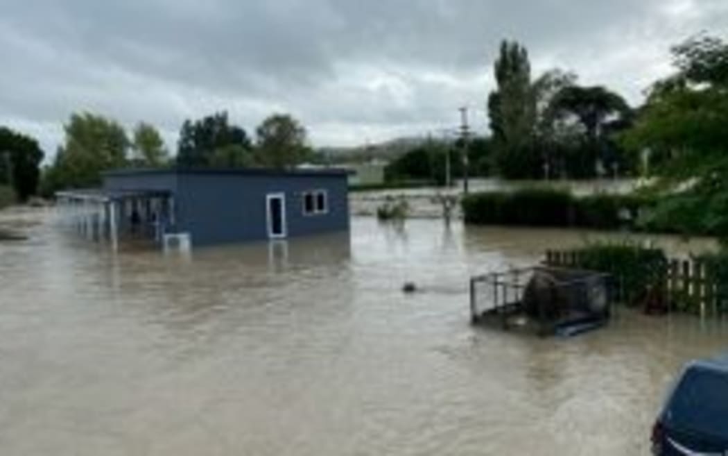 Frank King’s whenua and home were flooded during Cyclone Gabrielle.