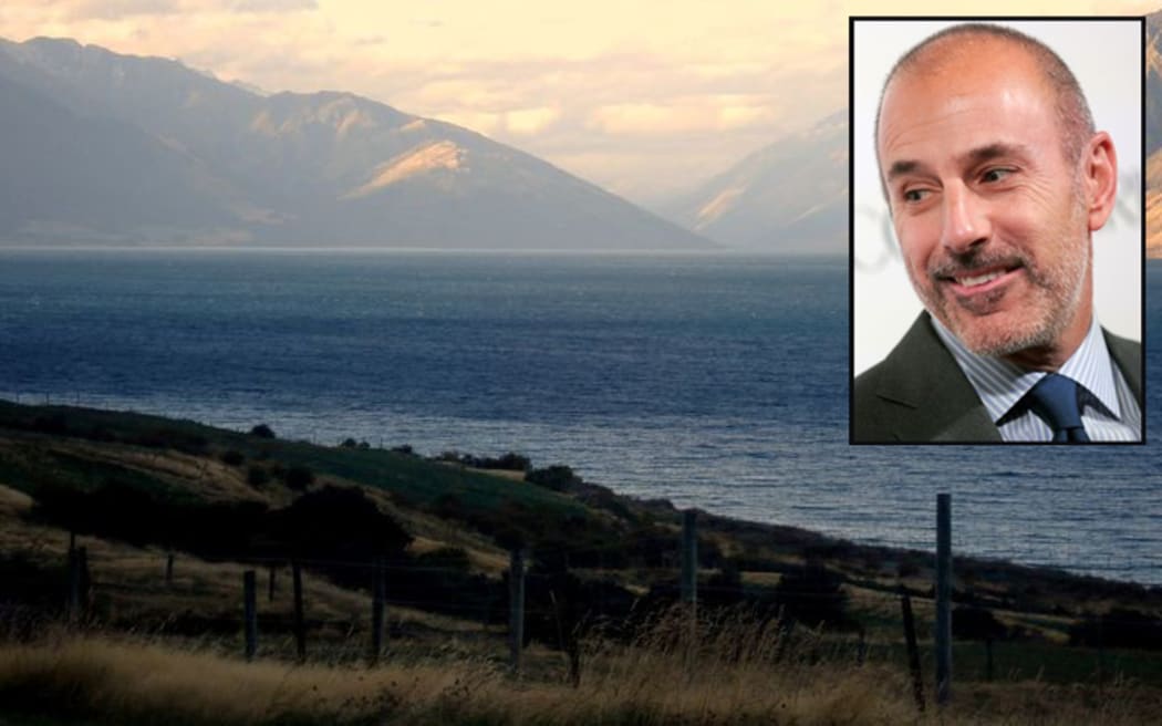 Matt Lauer and Hunter Valley Station