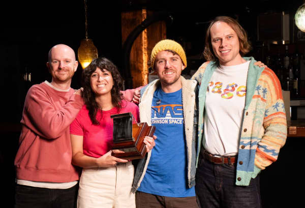 The Beths won the 2023 APRA Silver Scroll Award for their song 'Expert in a Dying Field'.