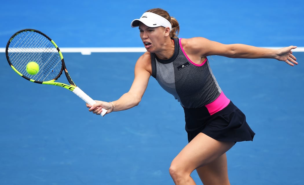 Danish tennis star Caroline Wozniacki.