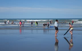 New Brighton Beach, Christchurch.