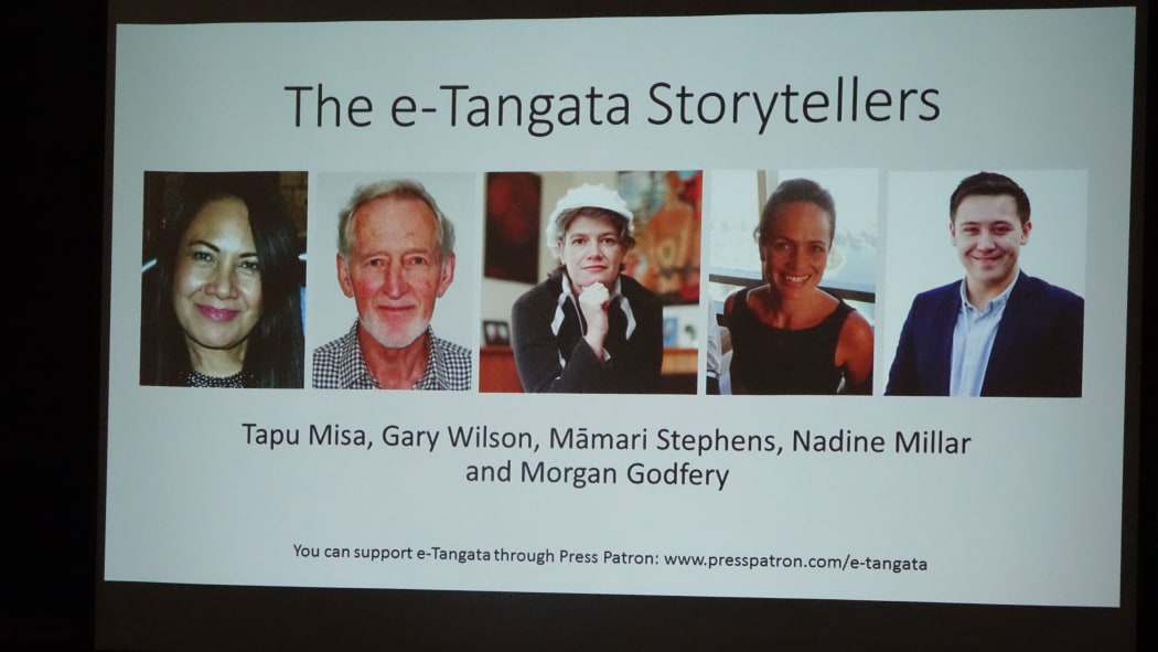 The e-Tangata Storytellers