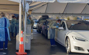 At least 1000 people queued in Queenstown for a Covid-19 test on 4 August 2020 after a recent visitor tested positive in South Korea.