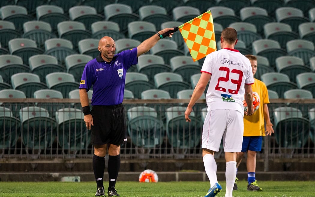 Assistant Referee Glen Lochrie.