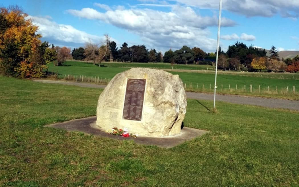 The Hātuma War Memorial in Hawke's Bay.