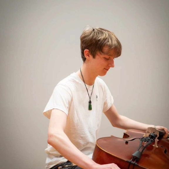 Cellist Tomos Christie