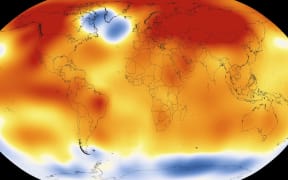 NASA illustration showing 2015 was the warmest year since modern record-keeping began in 1880.