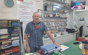 Tim Robinson at his business Bernina Northland.
