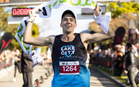 Michael Voss claimed a sixth successive Rotorua Marathon podium.