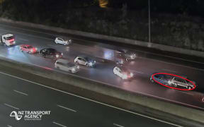 The crash on SH16 on Wednesday morning.