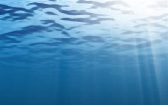 The deep blue sea, the ocean, under water